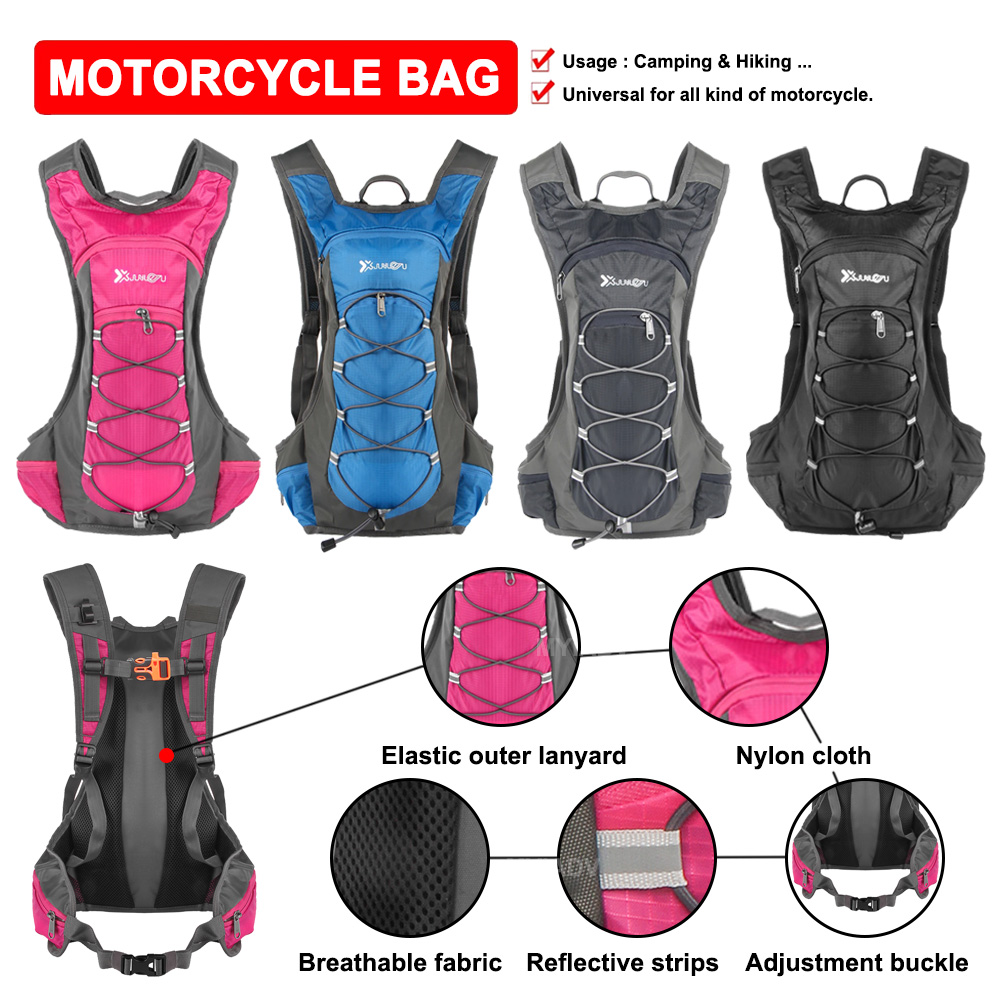 Cycling Commute Backpack - 오토바이 배낭 여행 스토리지 배낭 캠핑