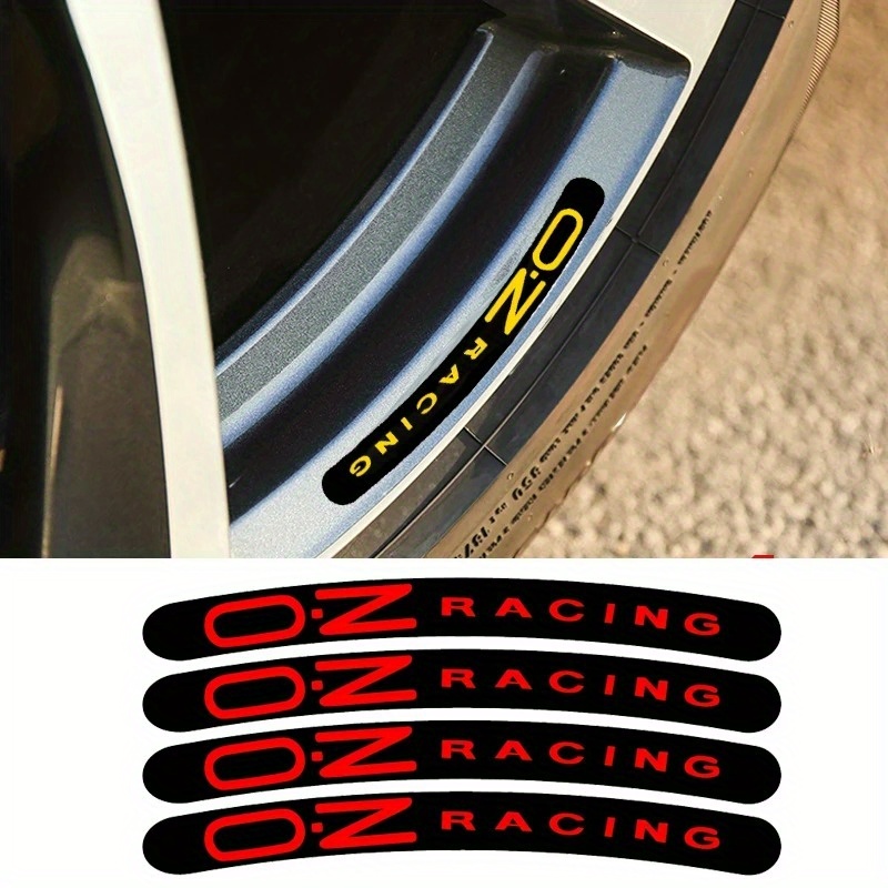 Spoke Reflector Set - 4pcs 세트 자동차 반사 스티커, 랠리