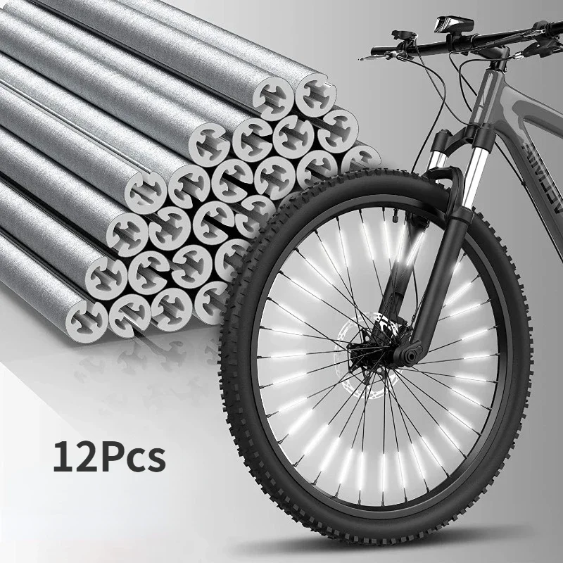 Spoke Reflector Set - 12 개/대 튜브 경고 스트립 반사