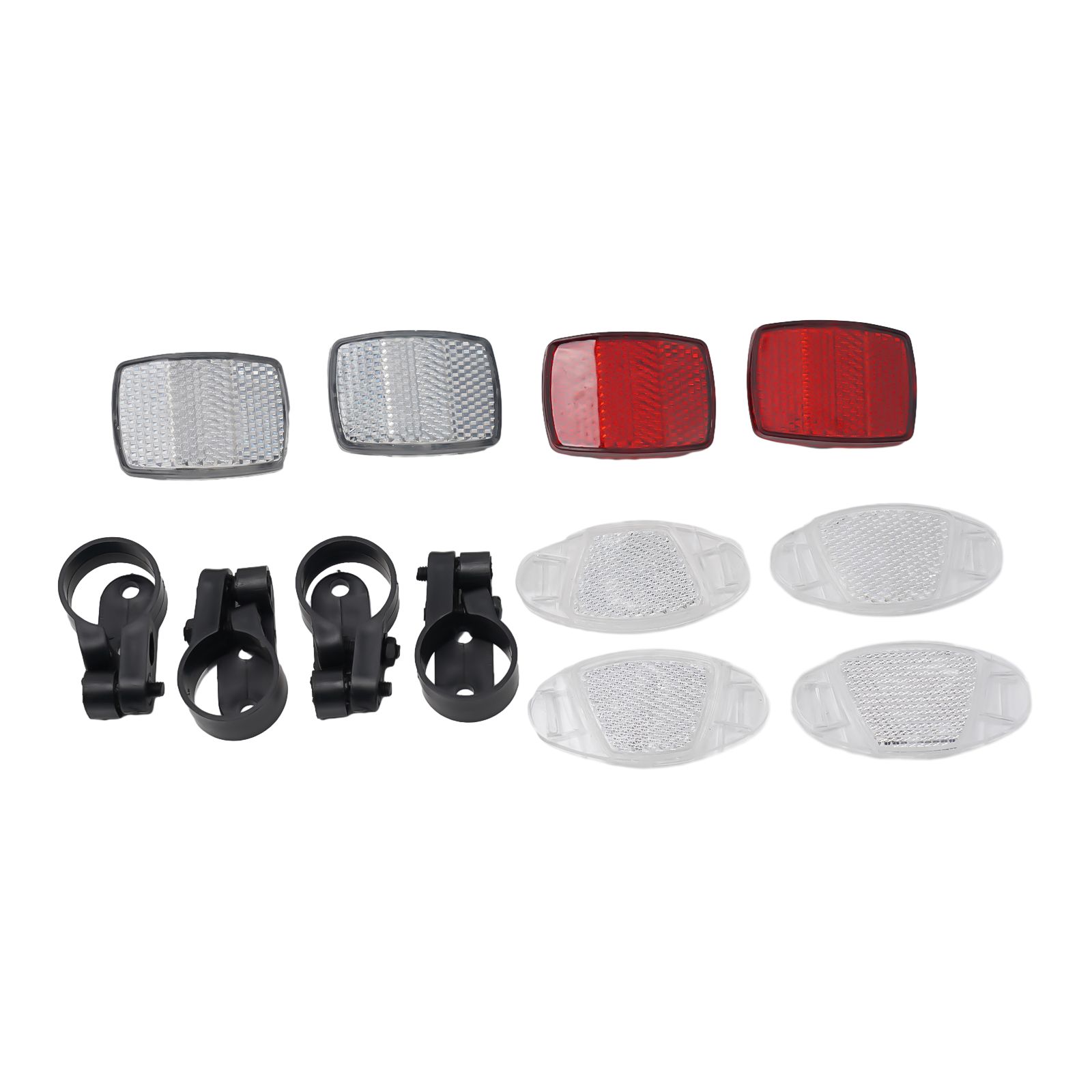 Spoke Reflector Set - 자전거용 브래킷 포함 앞뒤 스포크 반사경