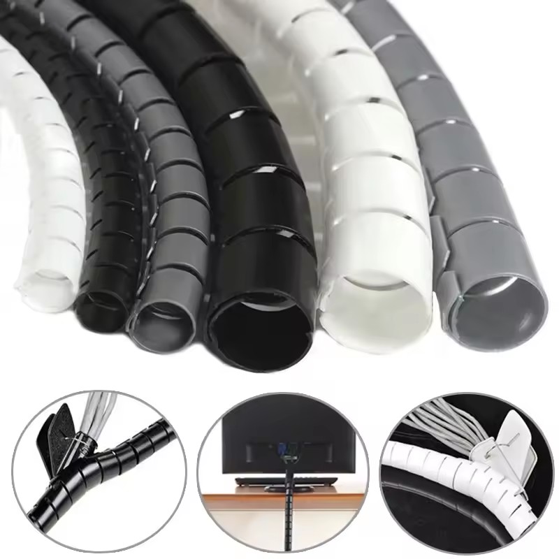 Cable Lock Flexible - 2M/1M 유연한 나선형 케이블 와이어 보호기