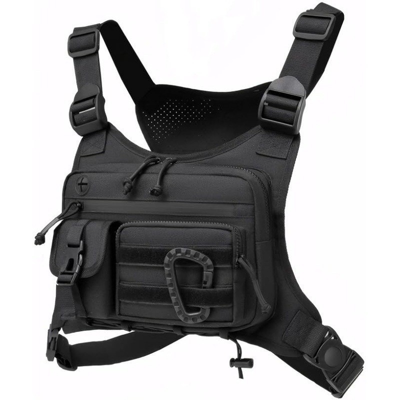 Cycling Commuter Backpack Waterproof - 전술용 가슴 가방 남성용 조끼 EDC