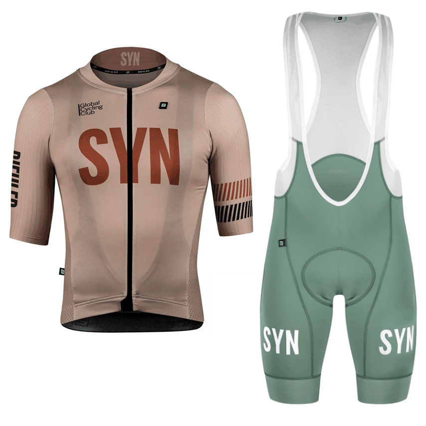 Cycling Commuter Shorts - SYN 다크 브라운 남성용 반팔 사이클링