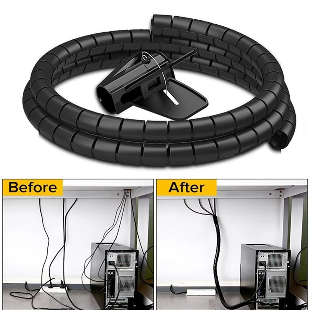 Cable Lock Flexible - 2M 16/10mm 유연한 나선형 케이블 와이어