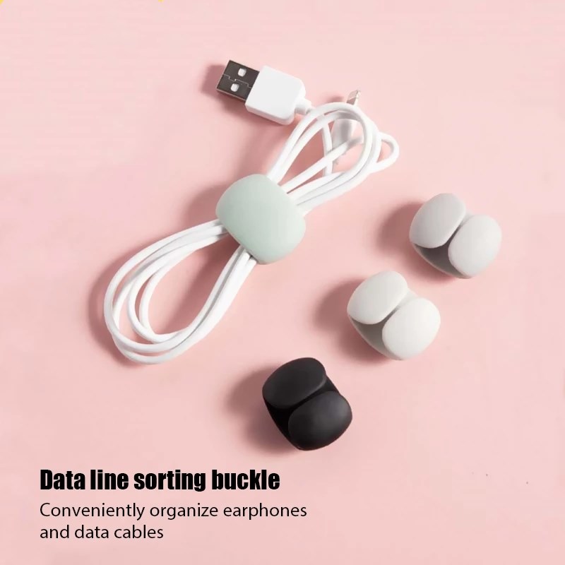 USB 케이블 정리기, 실리콘 케이블 와인더, 유연한  - Cable Lock Flexible 리뷰 및 가격