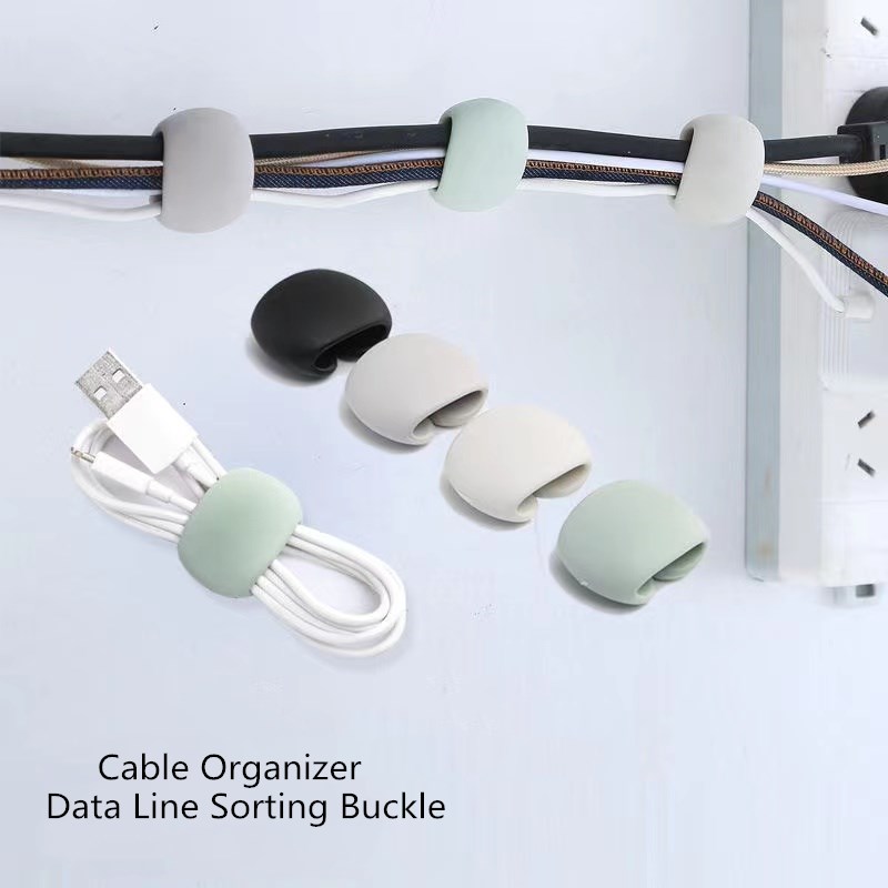USB 케이블 정리기, 실리콘 케이블 와인더, 유연한  - Cable Lock Flexible 리뷰 및 가격