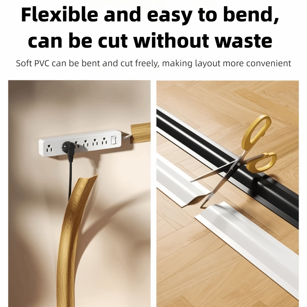케이블 관리 자체 접착식 PVC 절연 케이블 보호기 내 - Cable Lock Flexible 리뷰 및 가격