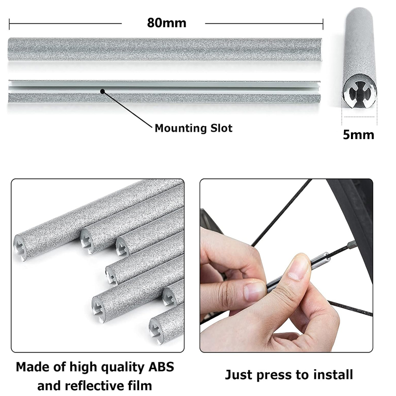 36/48/72/96Pieces 8cm 스포크 반사경  - Spoke Reflector Set 리뷰 및 가격