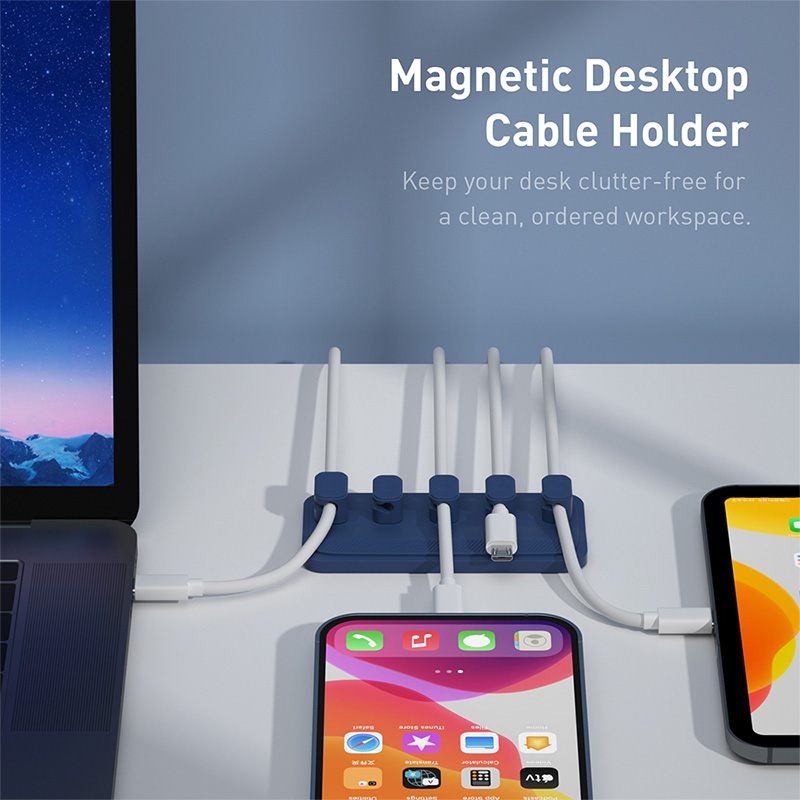 케이블 정리기 마그네틱 케이블 관리 USB 케이블 홀더 - Cable Lock Flexible 리뷰 및 가격