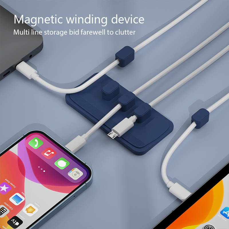 케이블 정리기 마그네틱 케이블 관리 USB 케이블 홀더 - Cable Lock Flexible 리뷰 및 가격