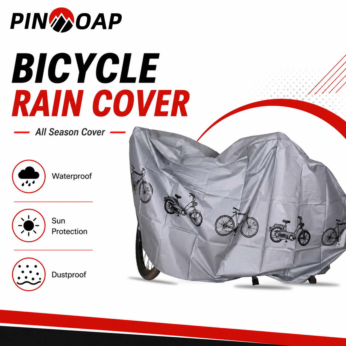 PINMOAP 범용 자전거 레인 커버 방수 야외 자전거 - Cycling Commuter Backpack Waterproof 리뷰 및 가격