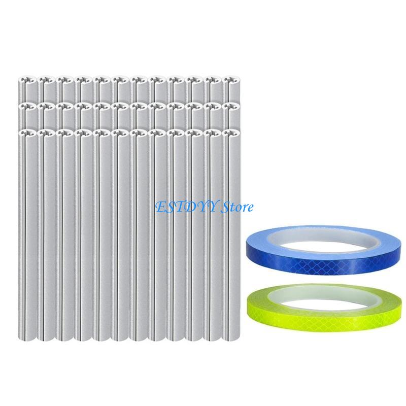 도로 산악 자전거용 G6DE 36Pcs 자전거 반사 경 - Spoke Reflector Set 리뷰 및 가격